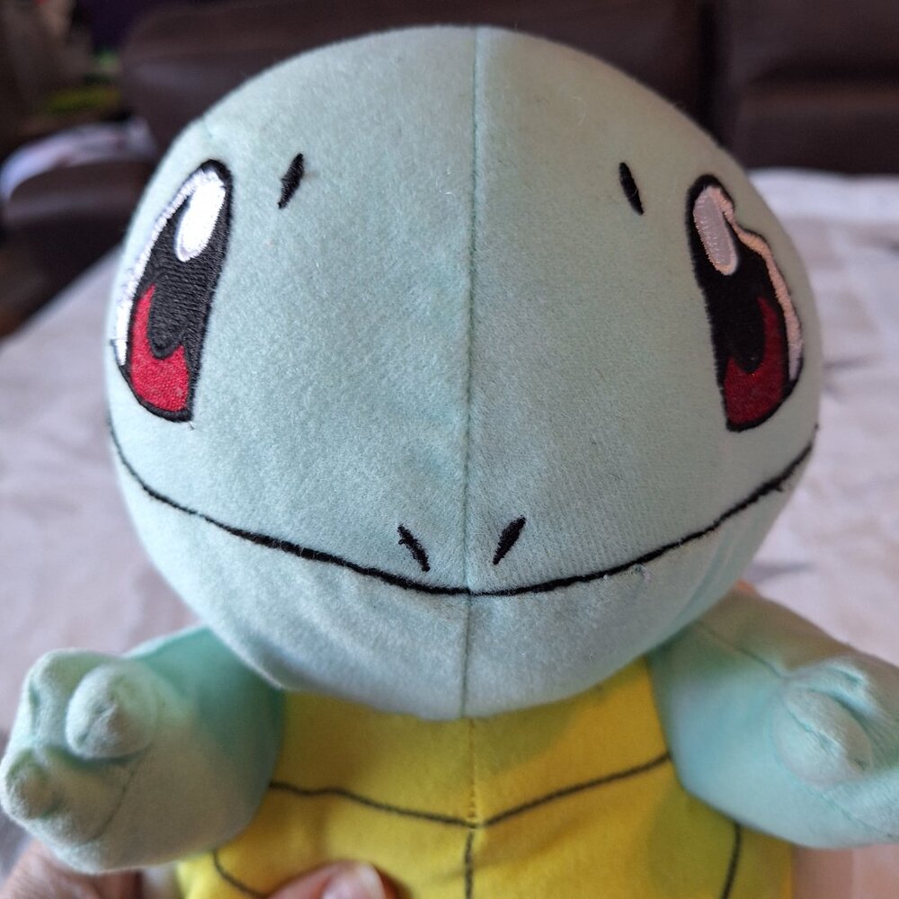 Pokemon Squirtle 12" Plush Large Animal Toy Factory 2017 Nintendo Game Freak - Picture 5 of 13